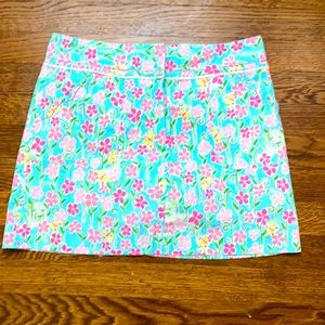 Adorable Lilly Pulitzer Wave Blue Skort! Sz2